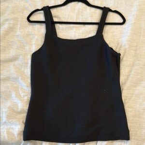 Banana Republic Black Ribbed Tank Top